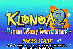 Klonoa 2 Dream Champ Tournament screenshot 3 for GameBoy Advance